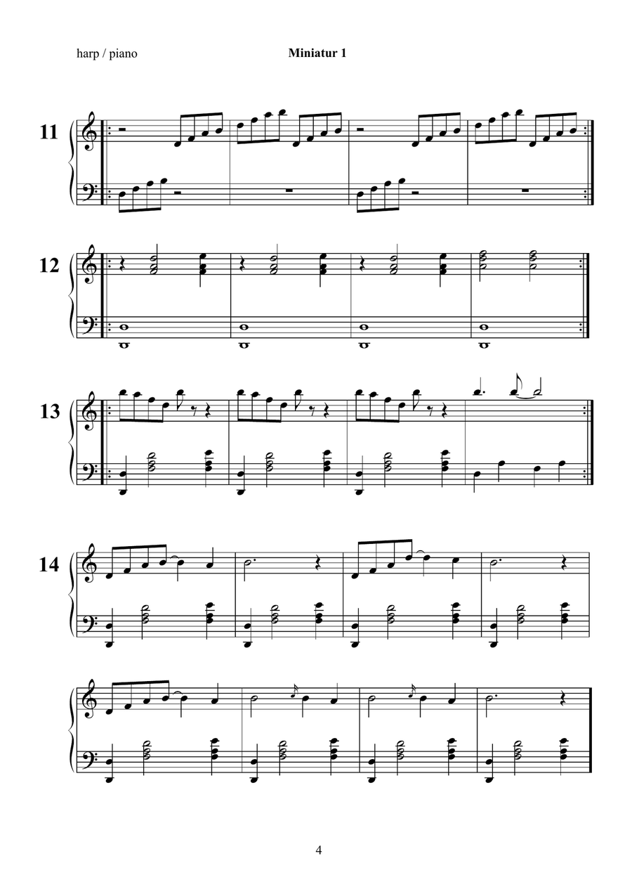 Miniatur 1 A version Small Ensemble scores gallery preview page 6