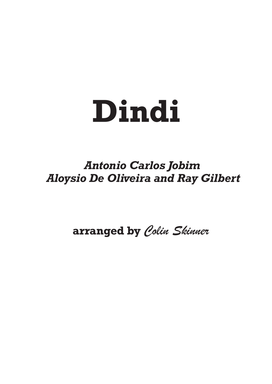 Dindi Dindi Jazz Ensemble scores gallery preview page 1