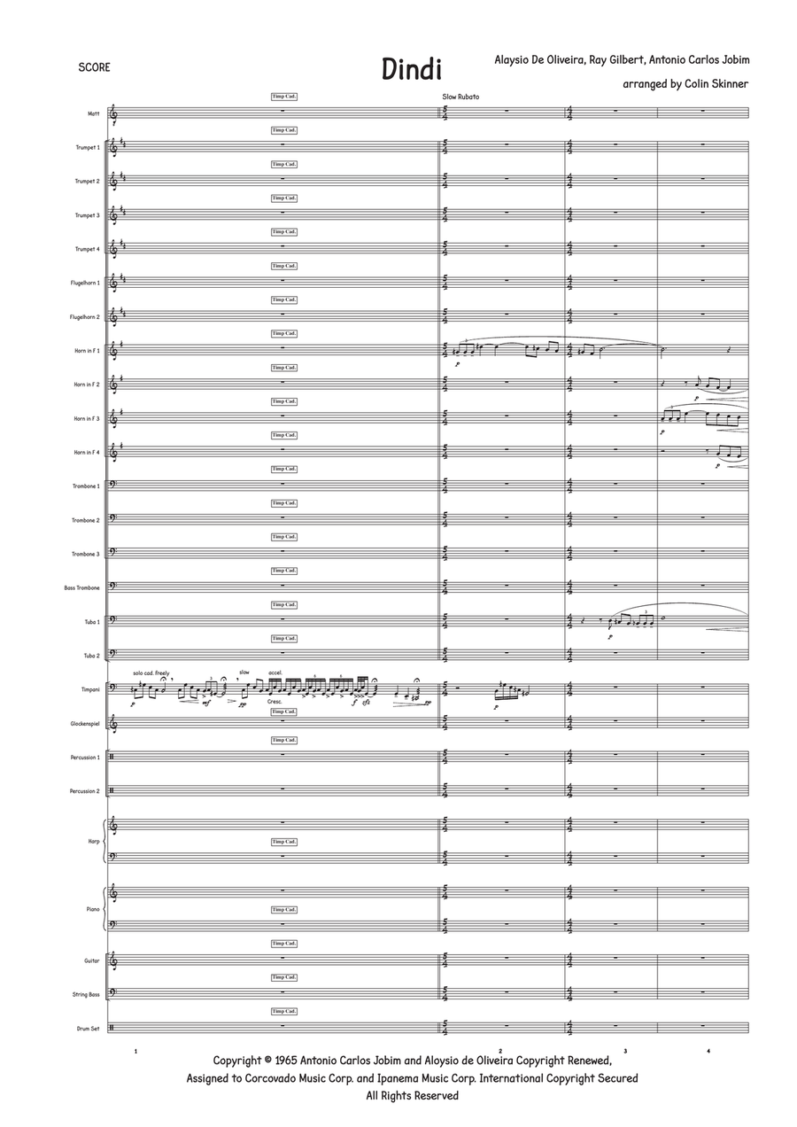 Dindi Dindi Jazz Ensemble scores gallery preview page 2
