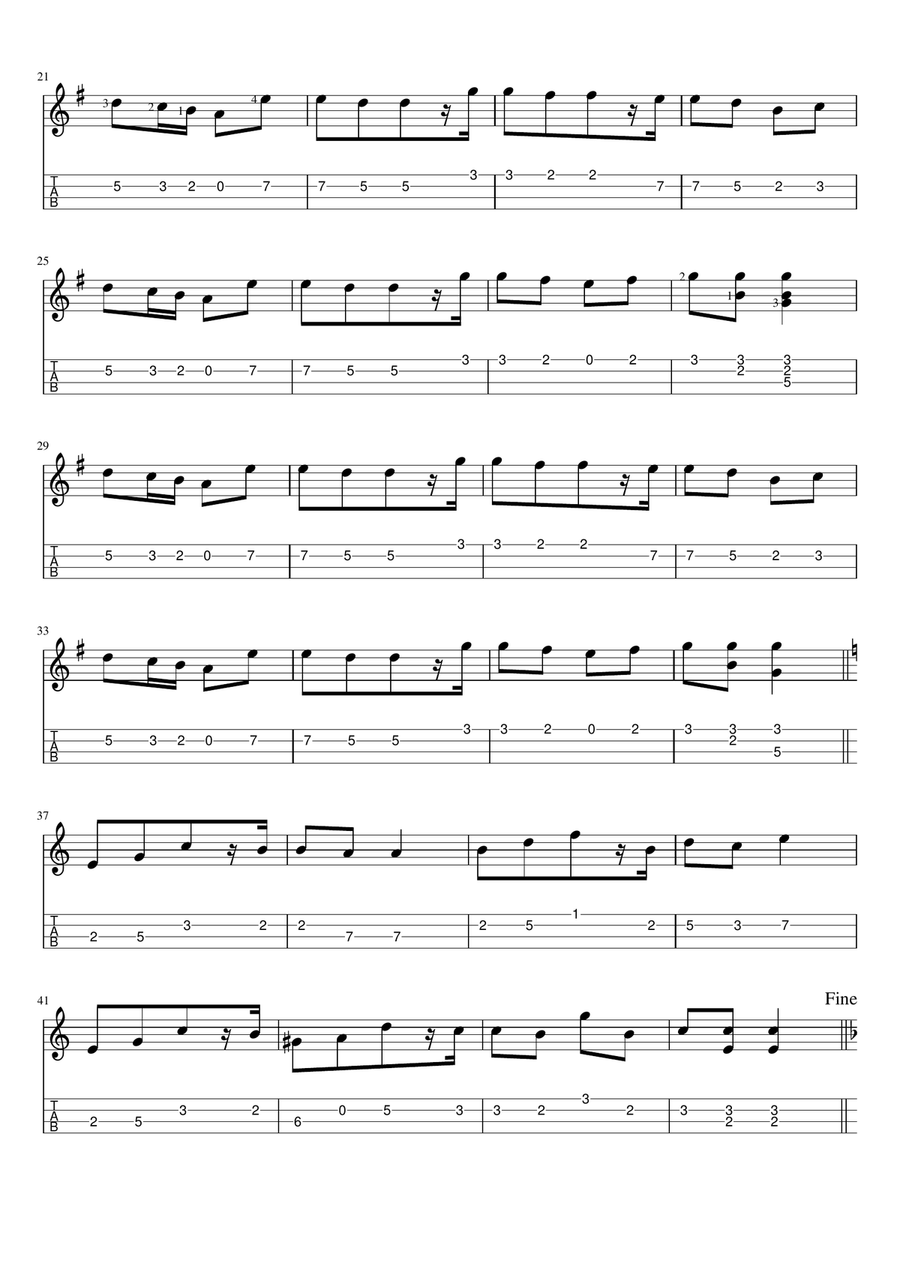 Simple et belle Simple et belle Mandolin scores gallery preview page 2