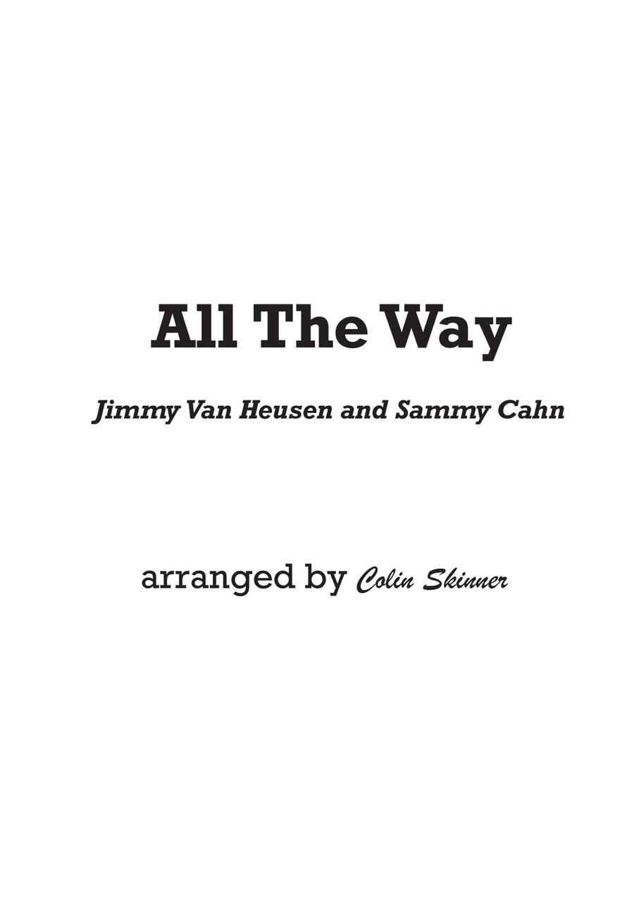 All The Way All The Way Jazz Ensemble scores gallery preview page 1