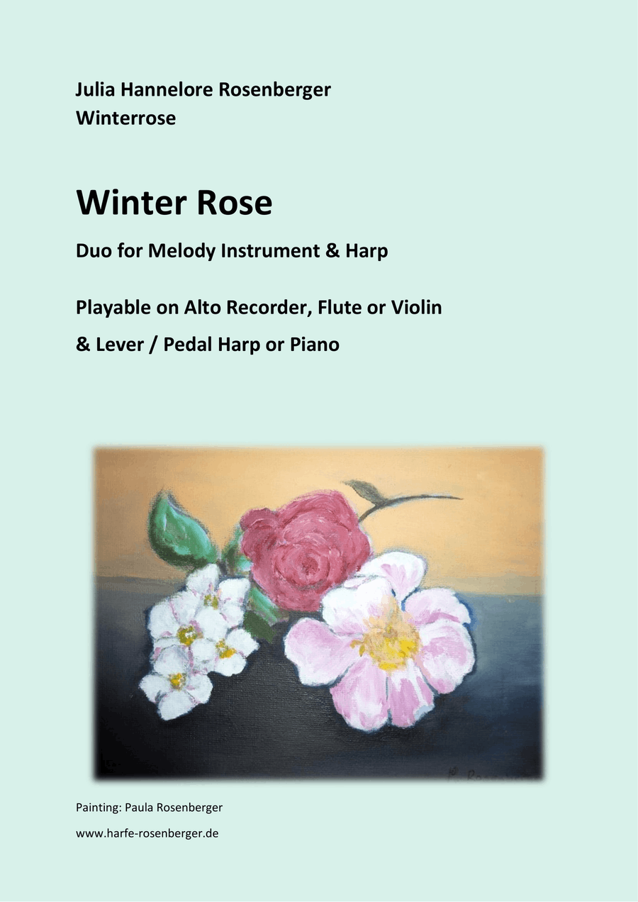 Winter Rose Winter Rose Woodwind Duet scores gallery preview page 1