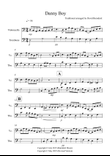 Danny Boy for Cello and Trombone Duet