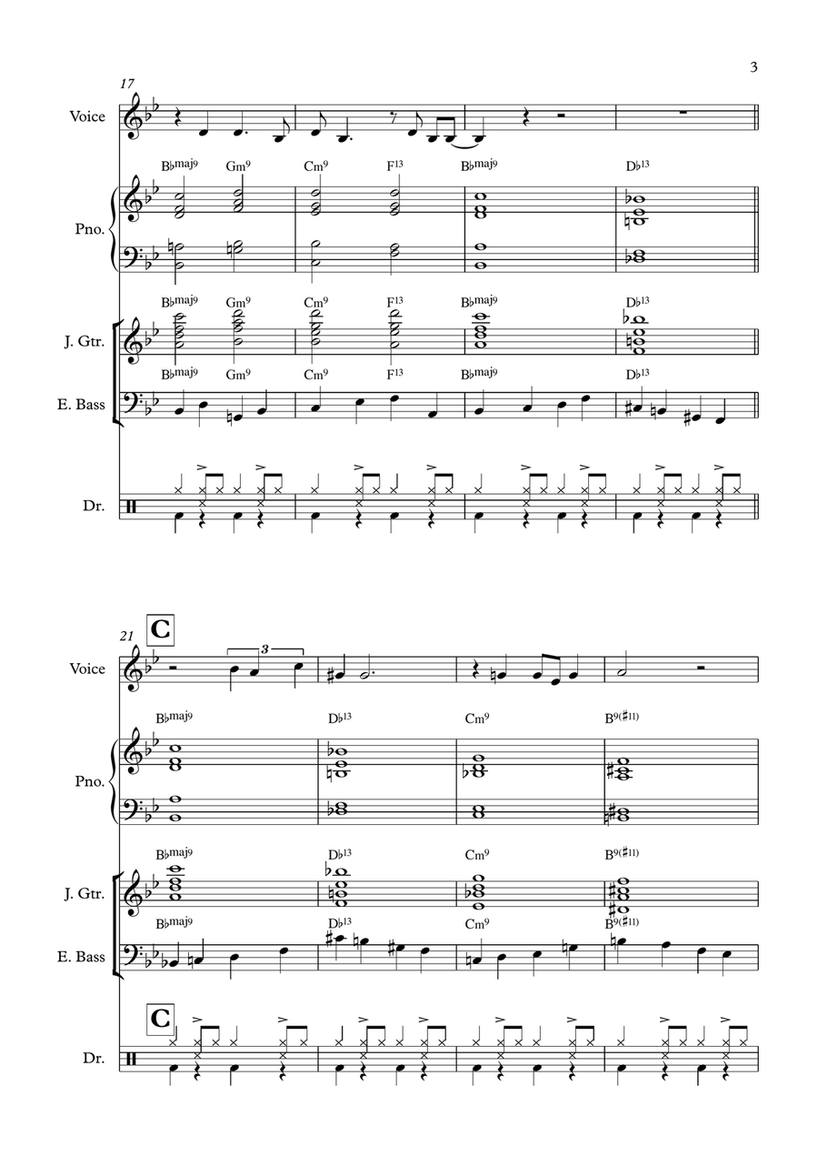The Lady Is A Tramp The Lady Is A Tramp Jazz Ensemble scores gallery preview page 3