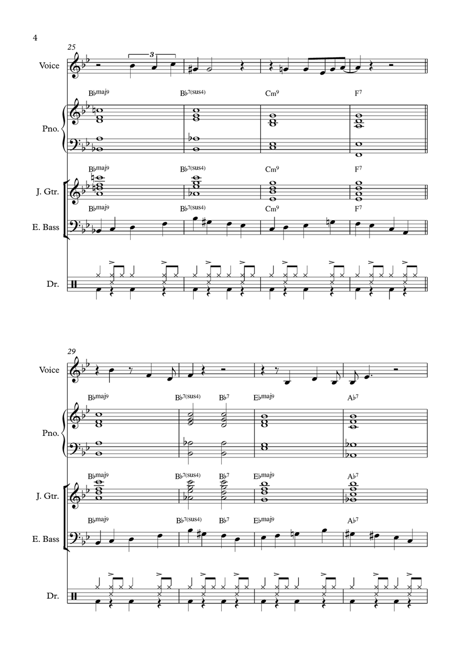 The Lady Is A Tramp The Lady Is A Tramp Jazz Ensemble scores gallery preview page 4