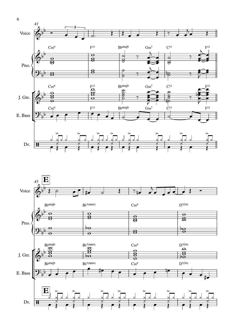 The Lady Is A Tramp The Lady Is A Tramp Jazz Ensemble scores gallery preview page 6