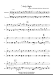 O Holy Night for Cello and Trombone Duet