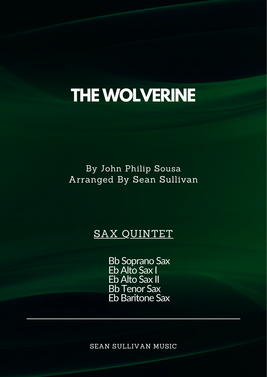 The Wolverine Saxophone Quintet scores gallery preview page 1
