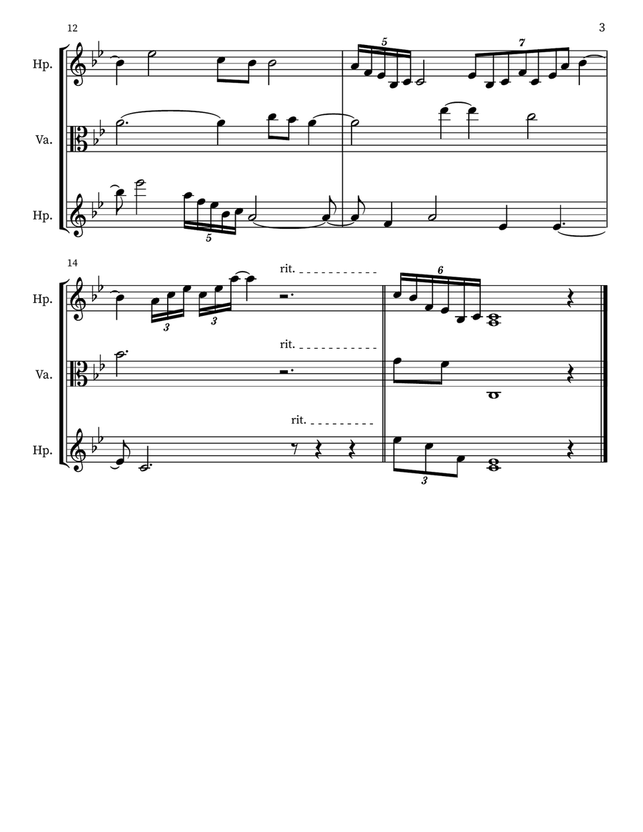 Prayerful Musing 127 Prayerful Musing 127 Small Ensemble scores gallery preview page 3