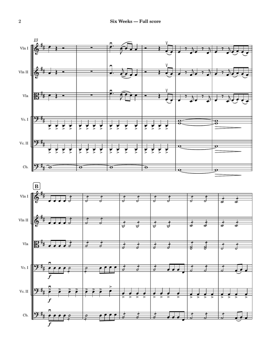 Six Weeks String Orchestra scores gallery preview page 2