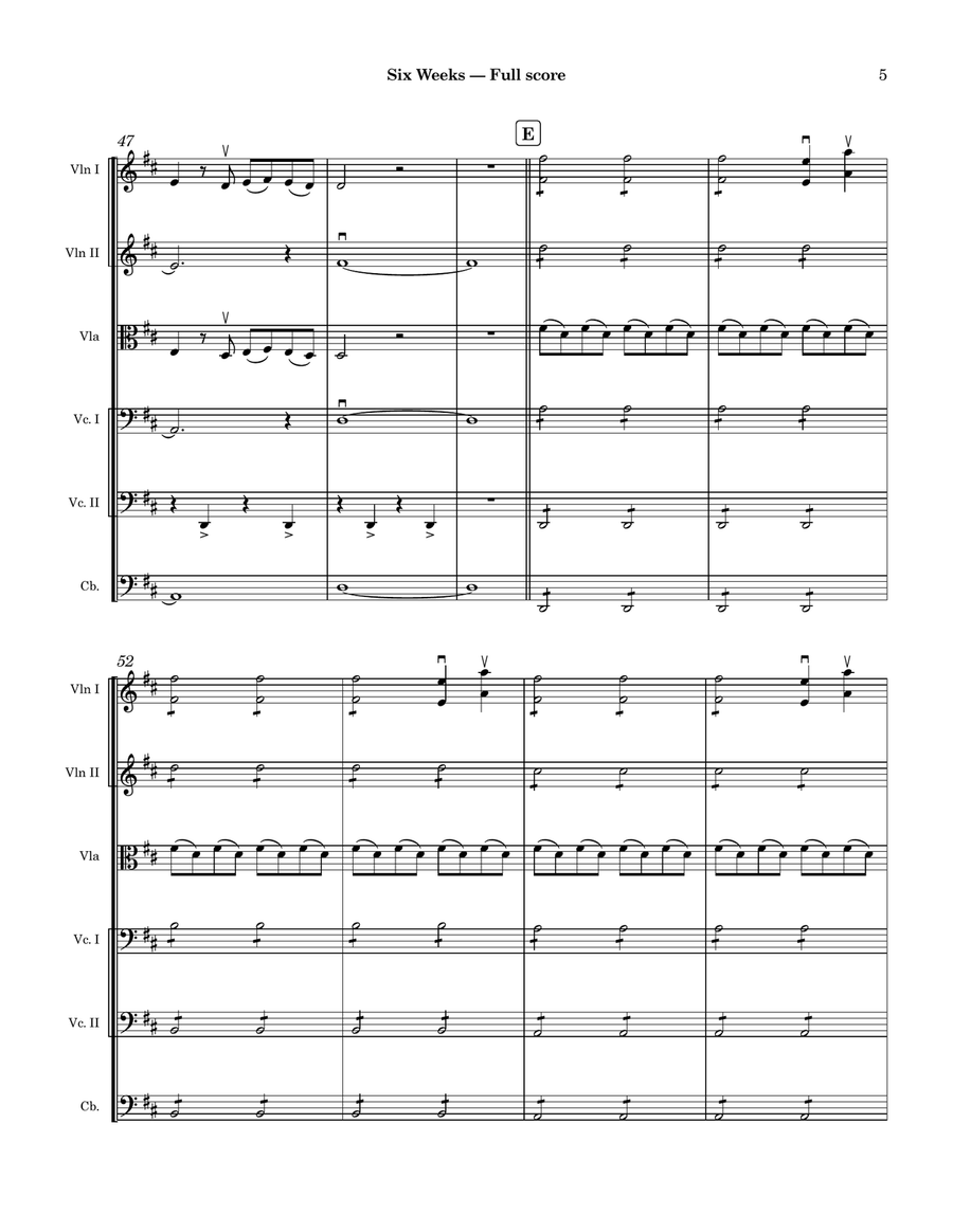 Six Weeks String Orchestra scores gallery preview page 5