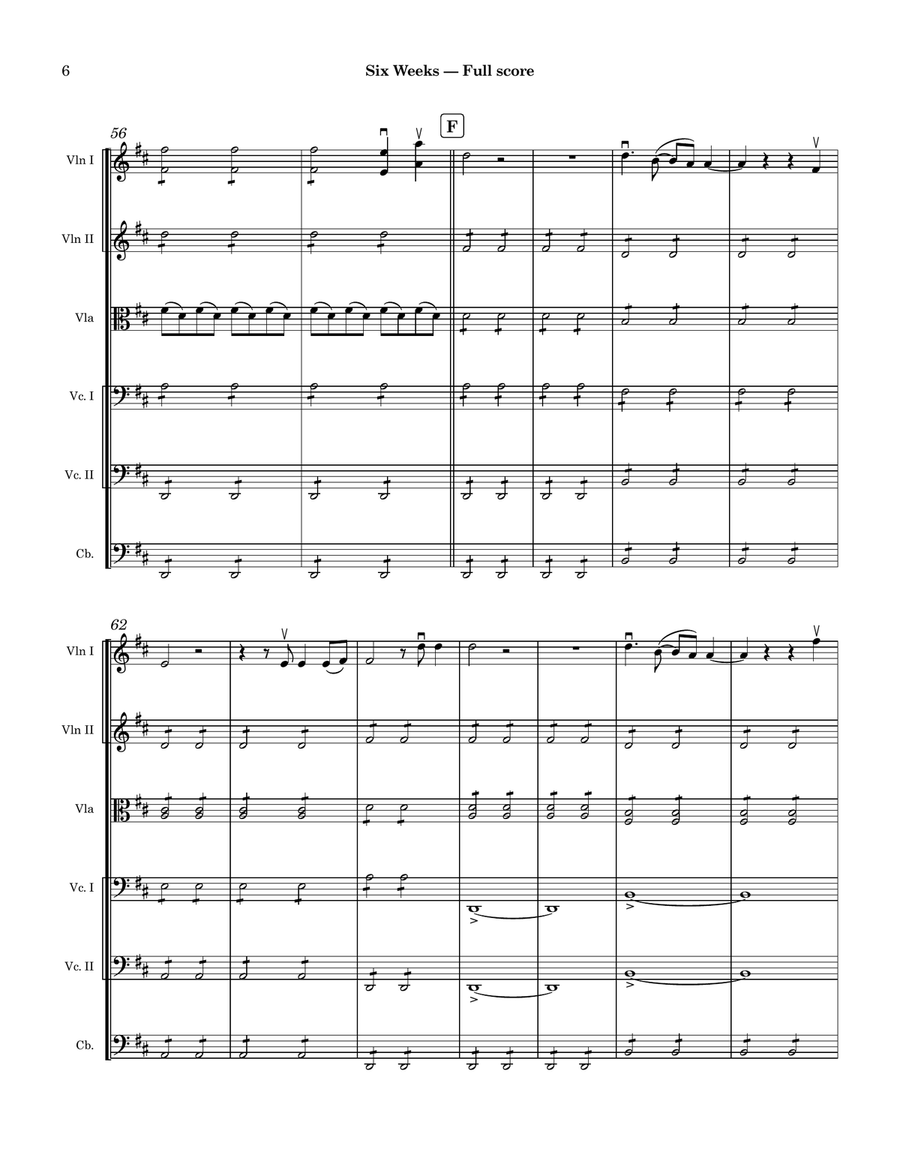 Six Weeks String Orchestra scores gallery preview page 6