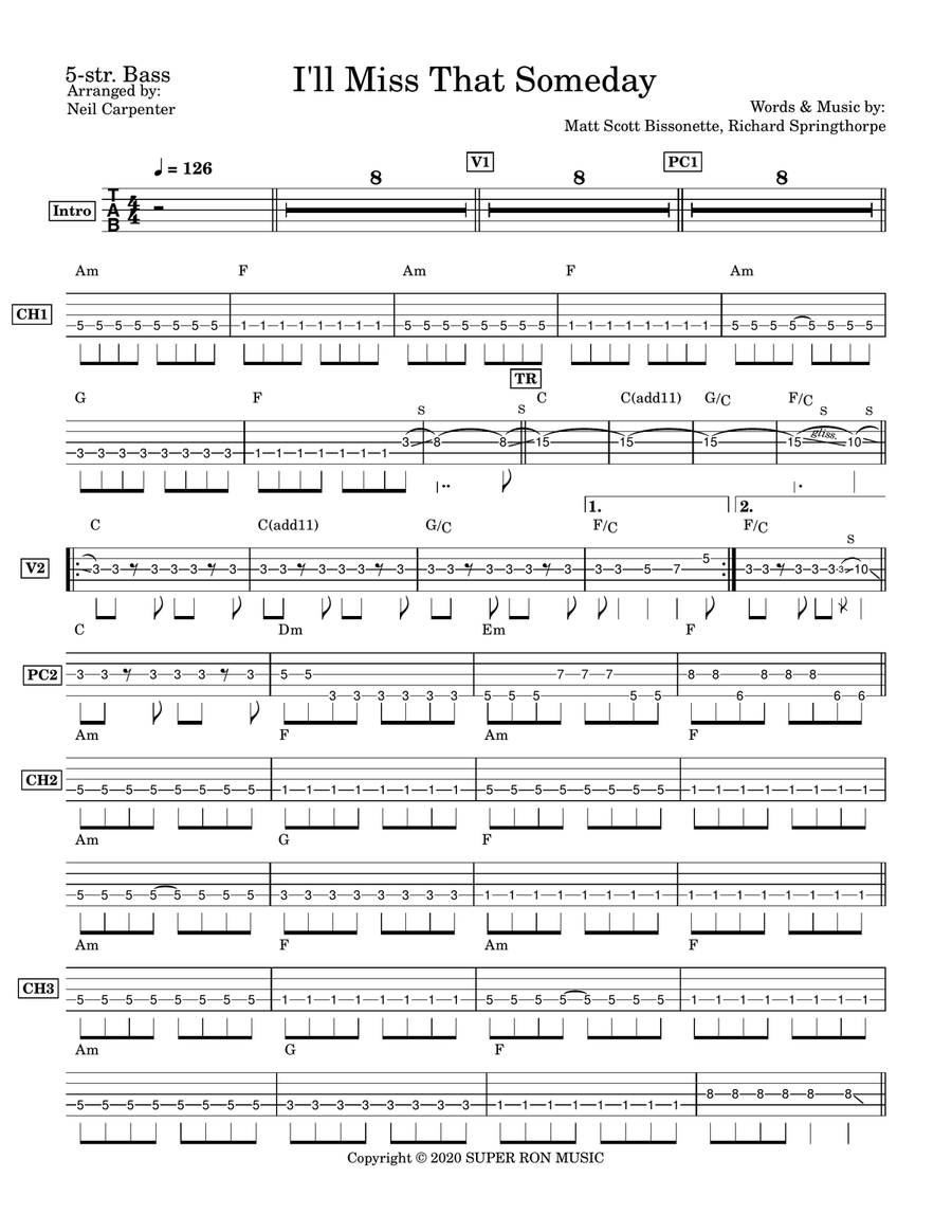 I'll Miss That Someday I'll Miss That Someday Acoustic Guitar scores gallery preview page 2