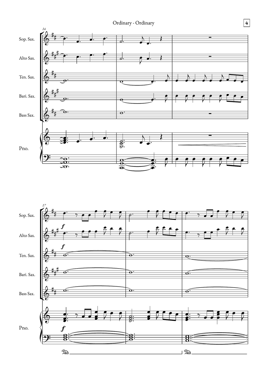 Ordinary Small Ensemble - Digital Sheet Music page 4