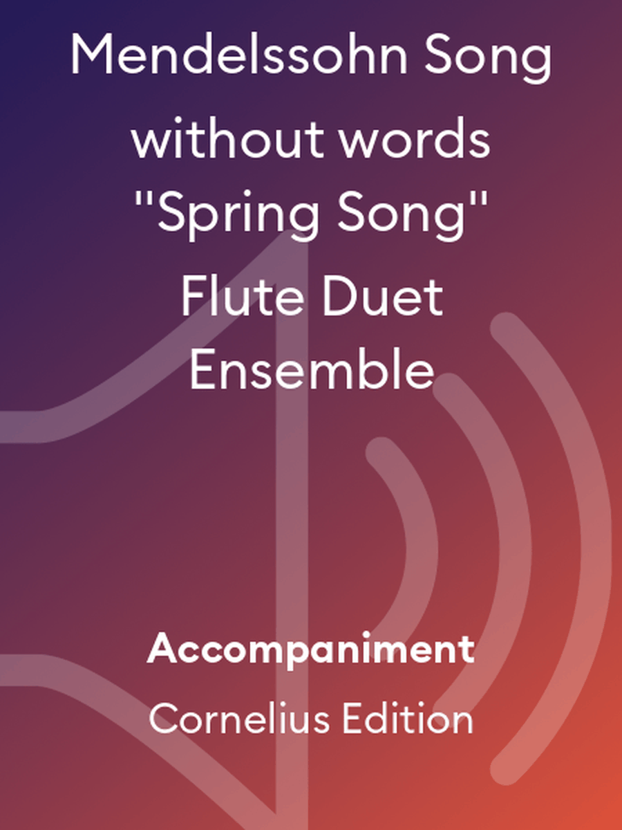 Mendelssohn Song without words 