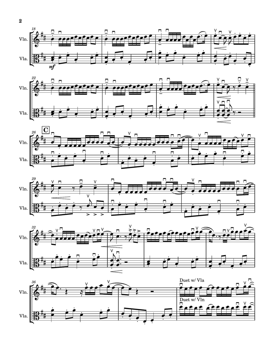 Despacito String Duet scores gallery preview page 2