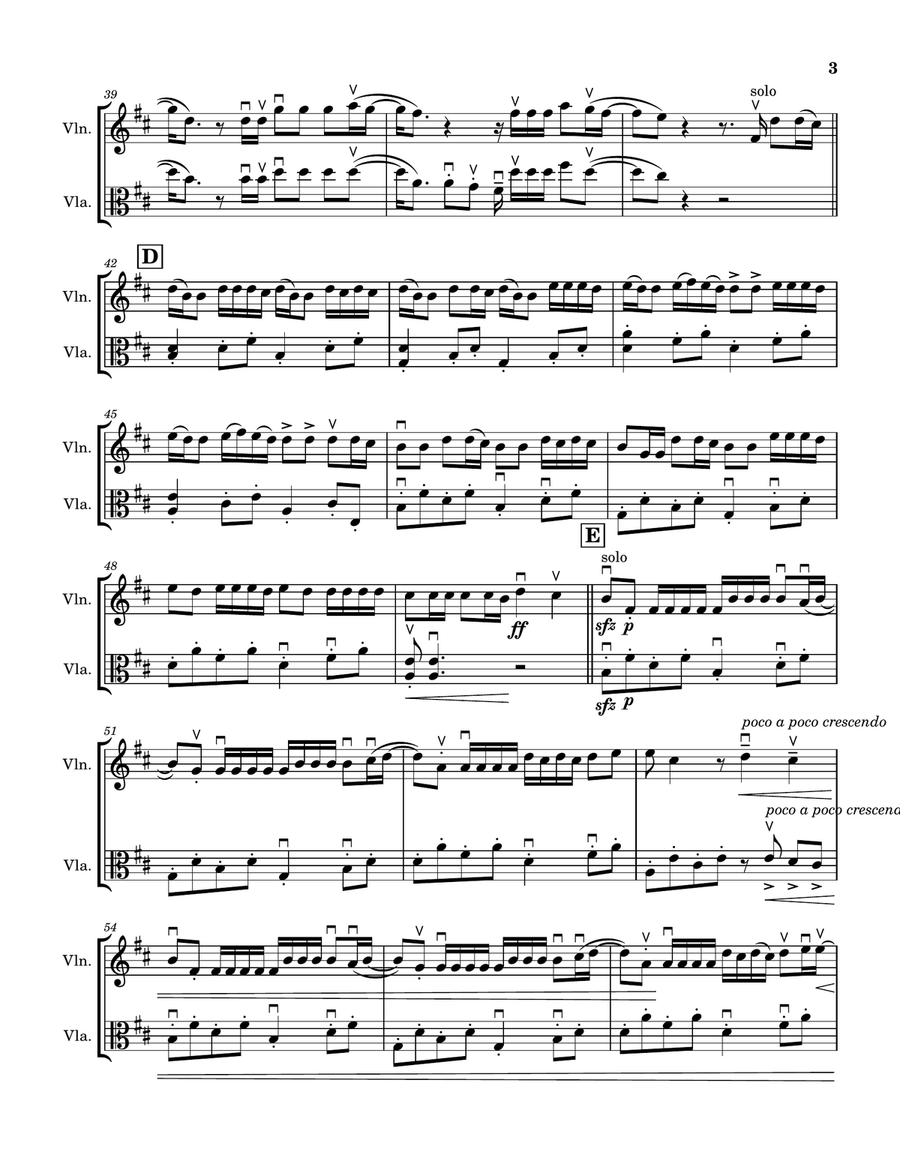 Despacito String Duet scores gallery preview page 3