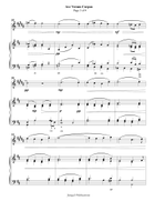 Mozart: Ave Verum Corpus for Alto Saxophone & Harp Chamber Music scores gallery preview page 3