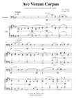 Mozart: Ave Verum Corpus for Trombone & Harp