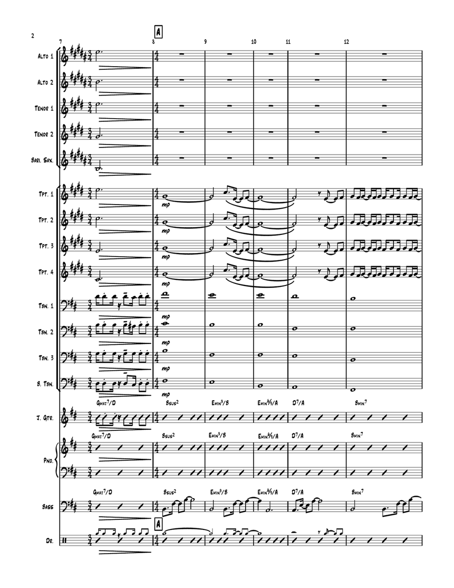 Hiccup Hiccup Jazz Ensemble scores gallery preview page 2