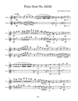 Flute Duet No. 52325