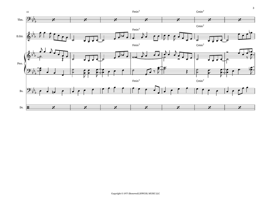 Mr. P.C. Mr. P.C. Jazz Ensemble scores gallery preview page 3