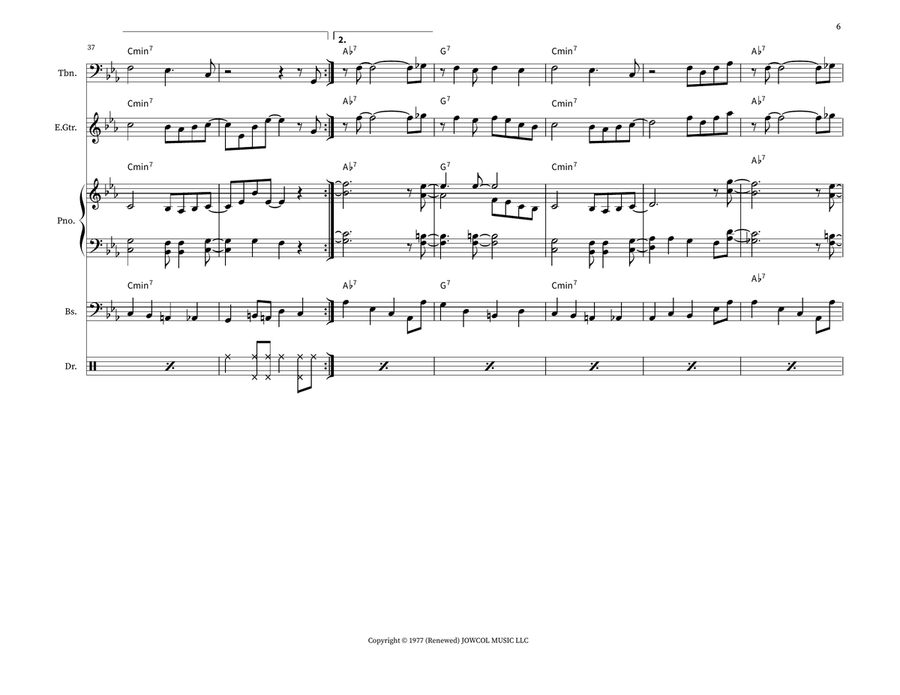 Mr. P.C. Mr. P.C. Jazz Ensemble scores gallery preview page 6
