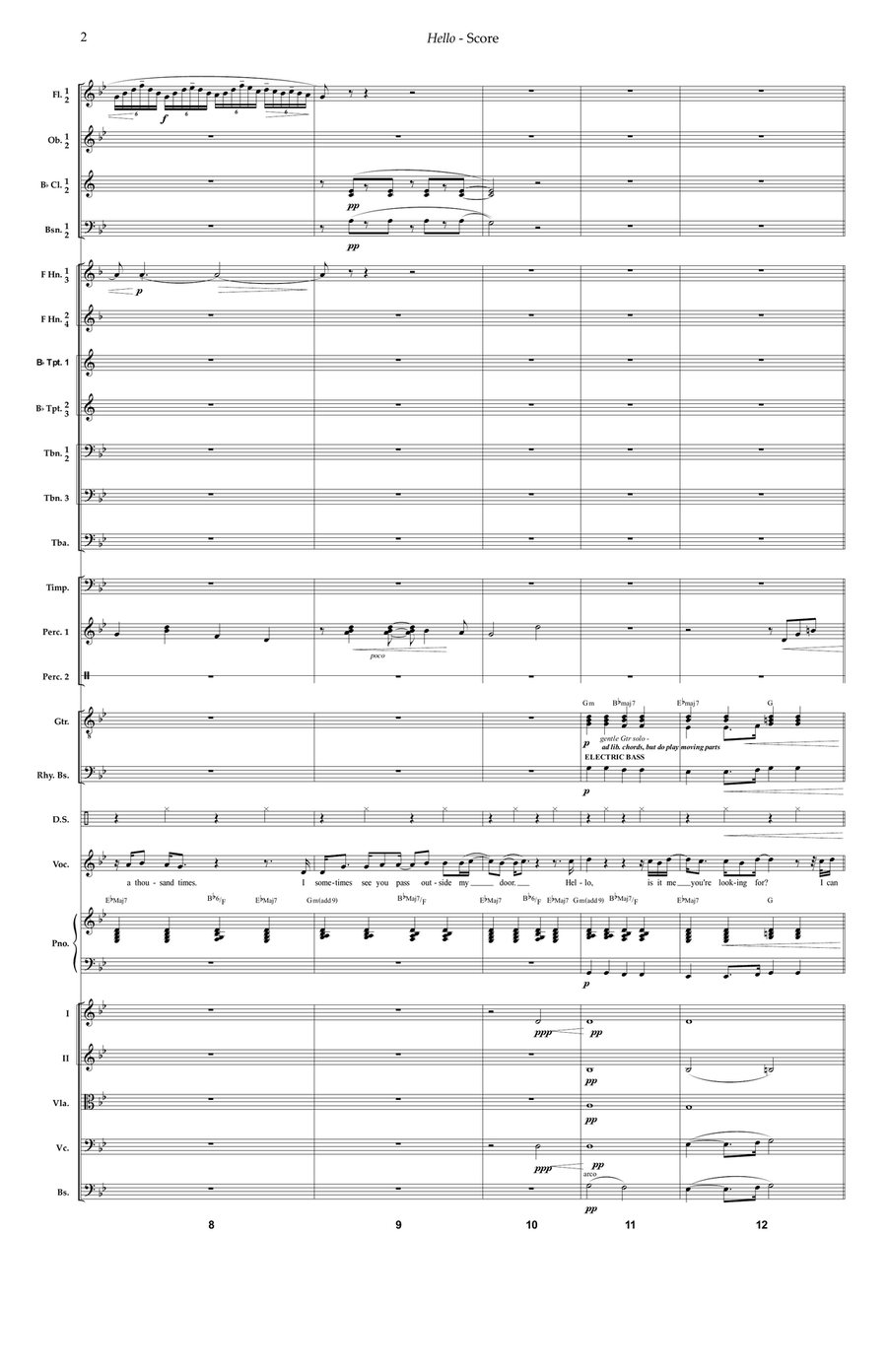 Hello Hello Full Orchestra scores gallery preview page 2