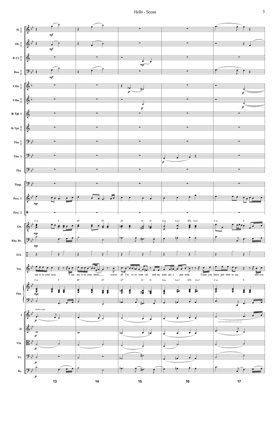 Hello Hello Full Orchestra scores gallery preview page 3