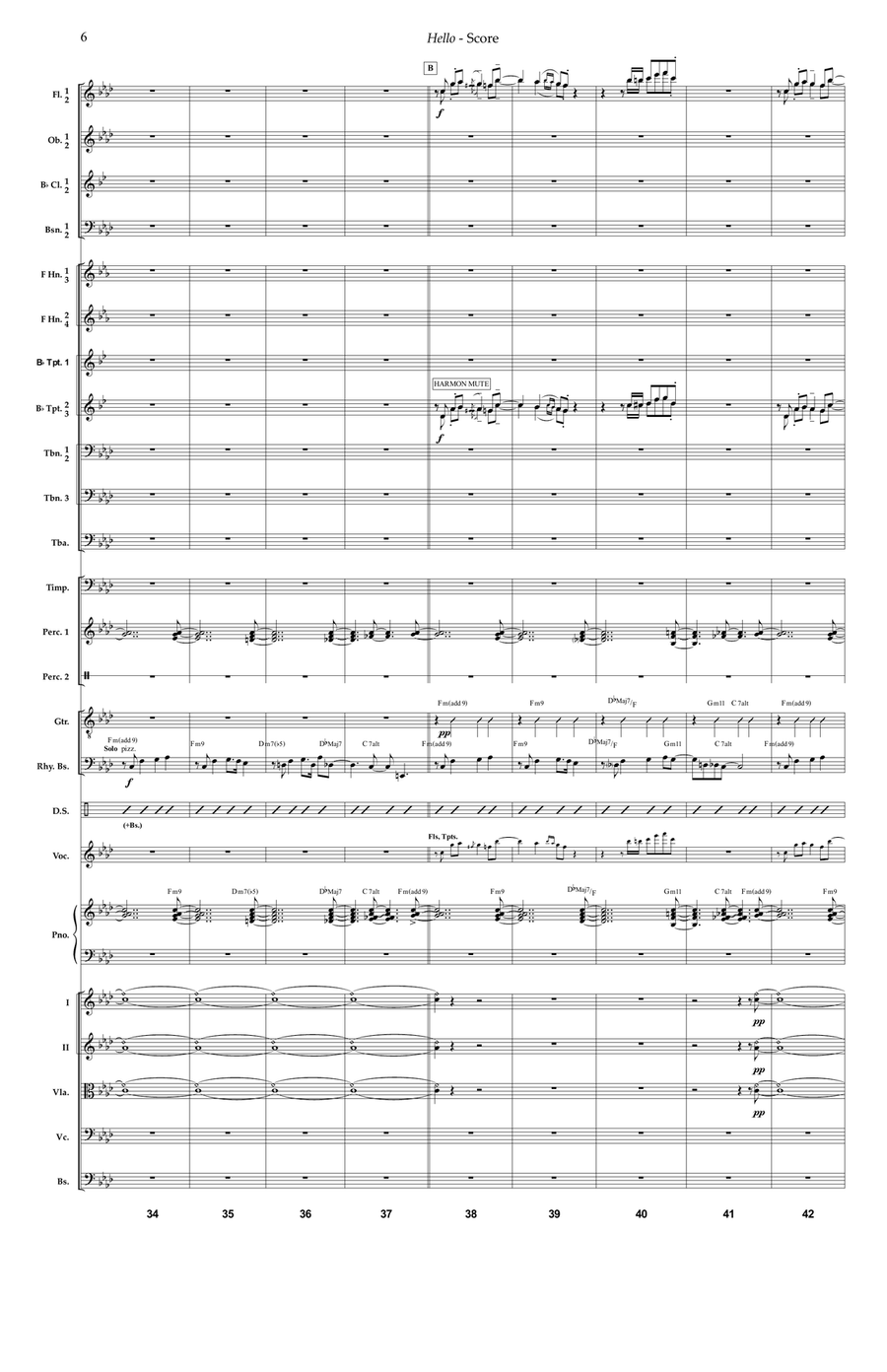 Hello Hello Full Orchestra scores gallery preview page 6