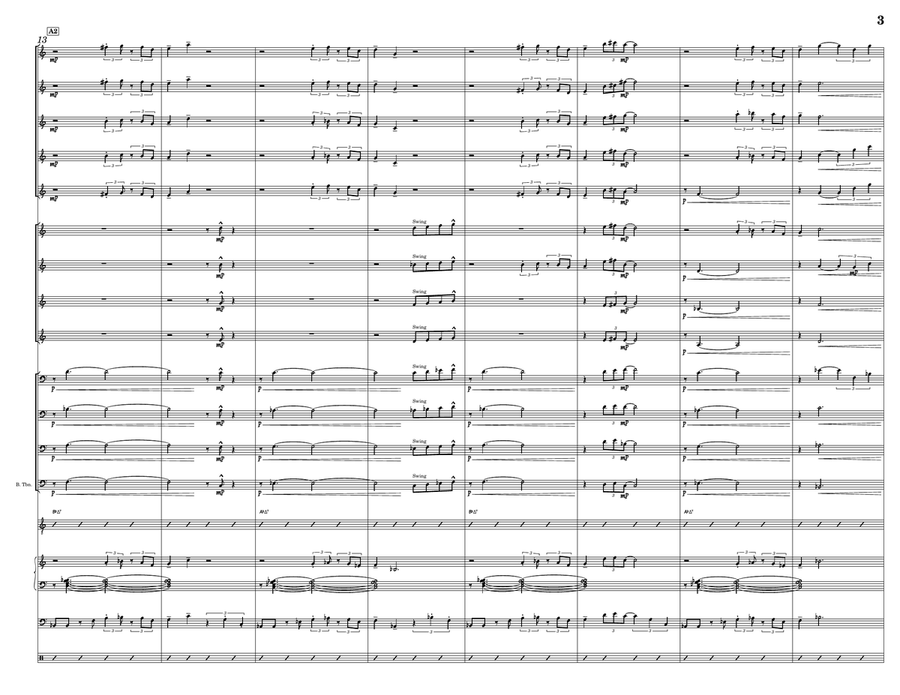 We'll See Each Other Again Jazz Ensemble scores gallery preview page 3