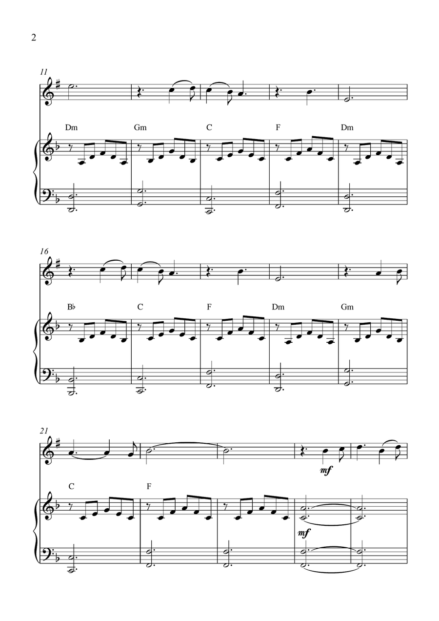 Put Your Head On My Shoulder by Paul Anka Soprano Saxophone - Digital Sheet Music page 2