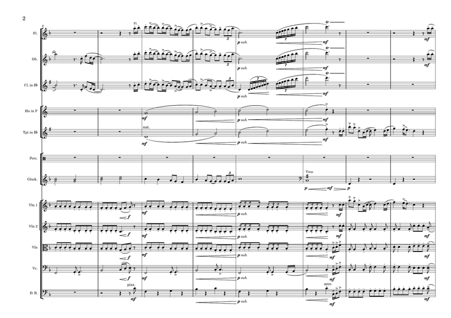 Back For Good - Score Only Chamber Orchestra scores gallery preview page 2