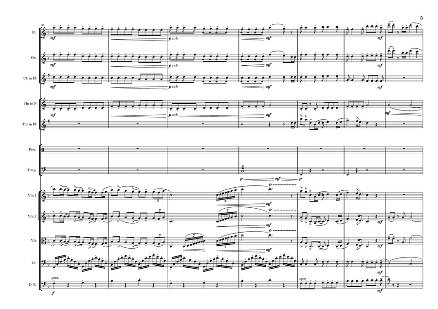 Back For Good - Score Only Chamber Orchestra scores gallery preview page 5