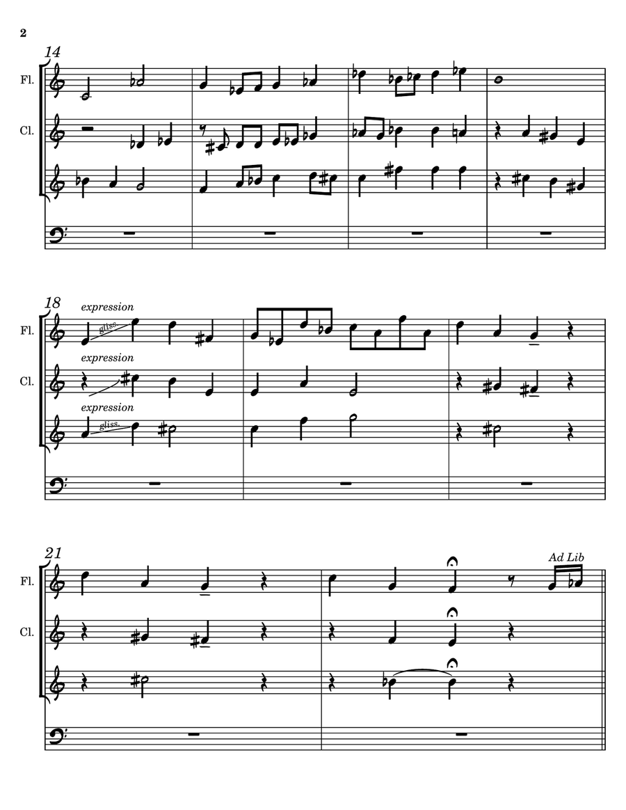 Over The Rainbow + Zelda Link's Awakening (Mabe Village). Jazz Ensemble scores gallery preview page 2