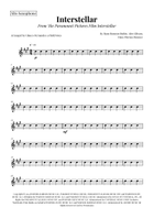 Interstellar Saxophone Quartet scores gallery preview page 6