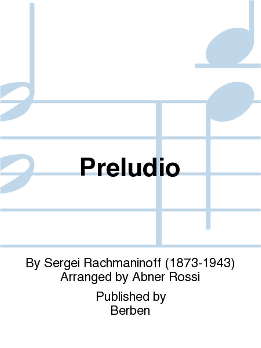 Preludio School and Community scores gallery preview page 1