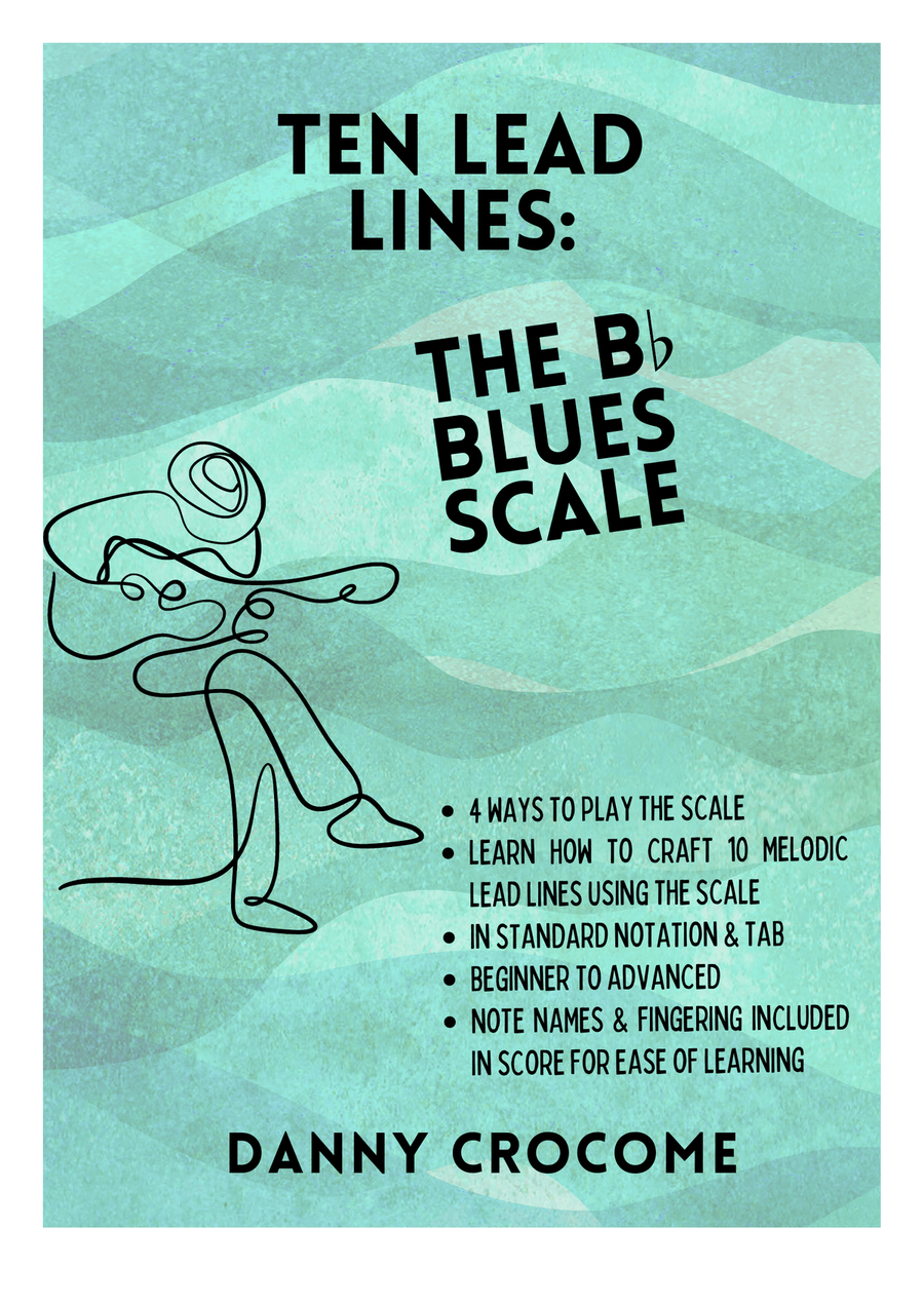 Ten Lead Lines: The Bb Blues Scale Electric Guitar scores gallery preview page 1