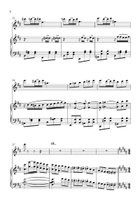 WALTZ FOR JODIE for flute and piano Flute scores gallery preview page 4
