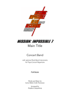 Mission: Impossible - Dead Reckoning Part One - Main Title Concert Band scores gallery preview page 3