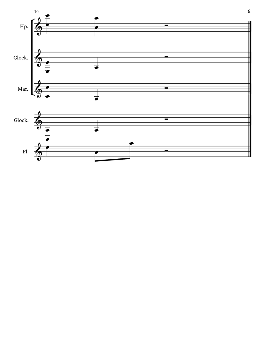 Prayerful Musing 130 Prayerful Musing 130 Small Ensemble scores gallery preview page 6