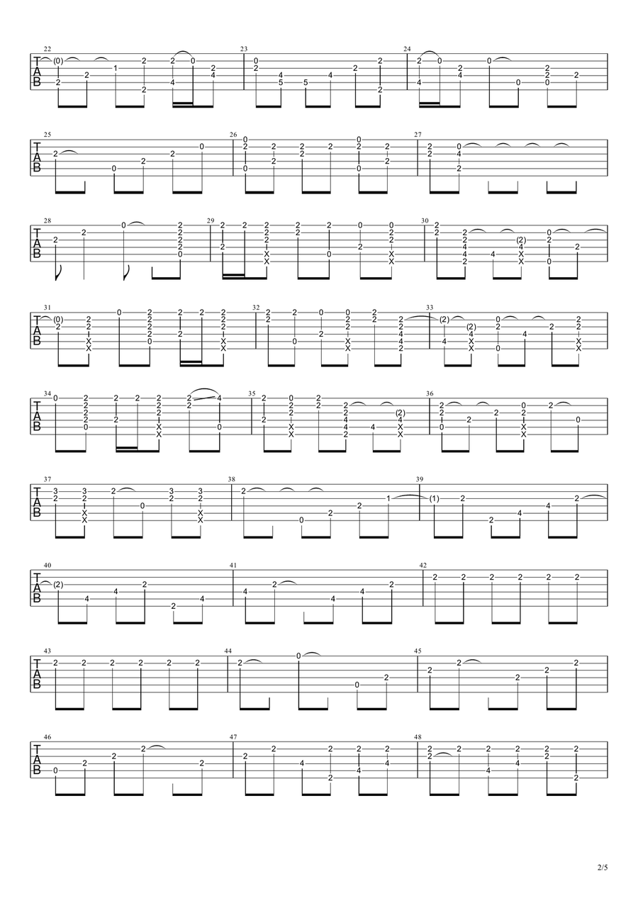 Until You Acoustic Guitar scores gallery preview page 2