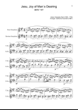 J. S. Bach - Jesu, Joy of Man´s Desiring. T. Sax. and B. Sax.