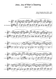 J. S. Bach - Jesu, Joy of Man´s Desiring. Oboe and A. Sax.