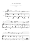 Air on the G String - Bassoon Solo w/ Piano