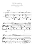 Air on the G String - Oboe Solo w/ Piano