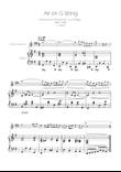 Air on the G String - Baritone Sax Solo w/ Piano