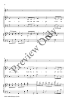 Child in the Manger SAB 3-Part scores gallery preview page 3