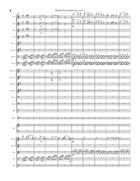 Johannes Brahms piano sonata No. 1, movement 1 for symphony orchestra Full Orchestra scores gallery preview page 6