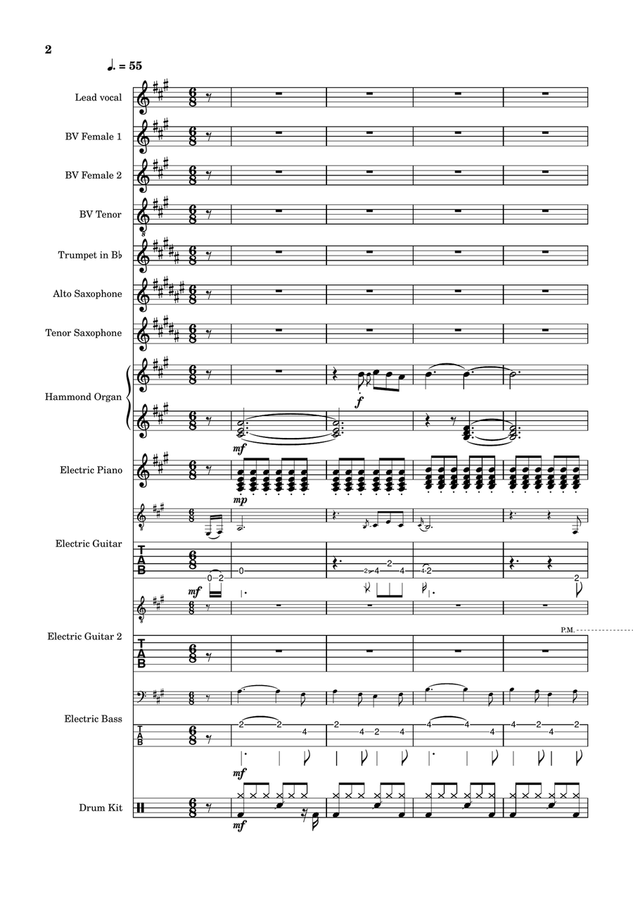 I'd Rather Go Blind I'd Rather Go Blind Large Ensemble scores gallery preview page 2